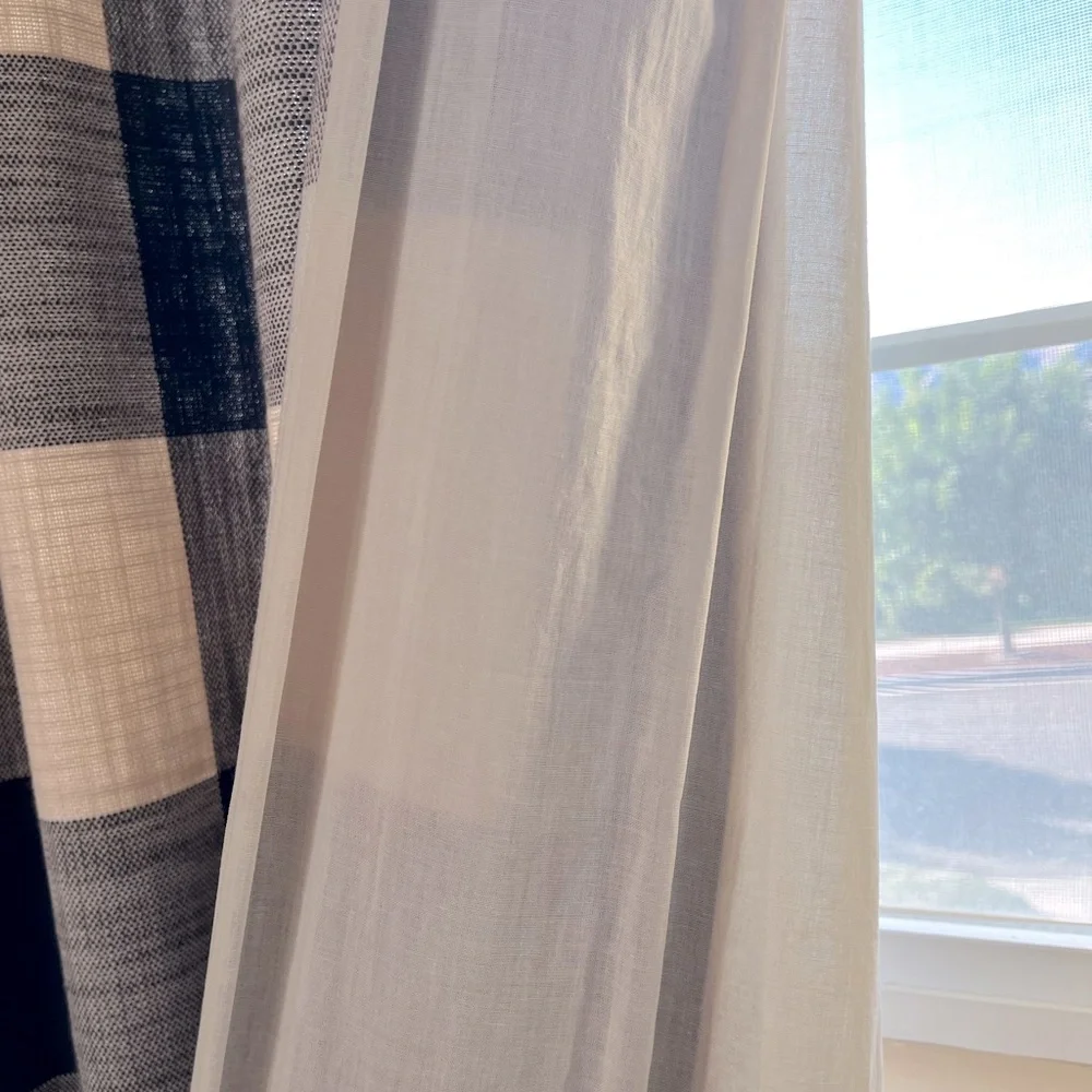 Bryce Buffalo Check Curtain UNLINED